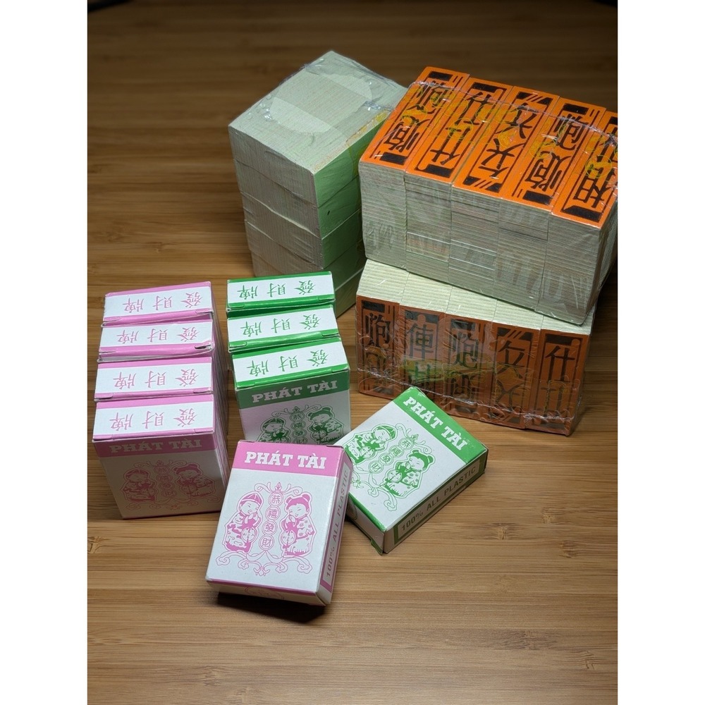 Four Color Cards Bai Tu Sac, Si Se Pai NEW Lot-24 DECKS Gold Eagle 15 Phát Tài 9